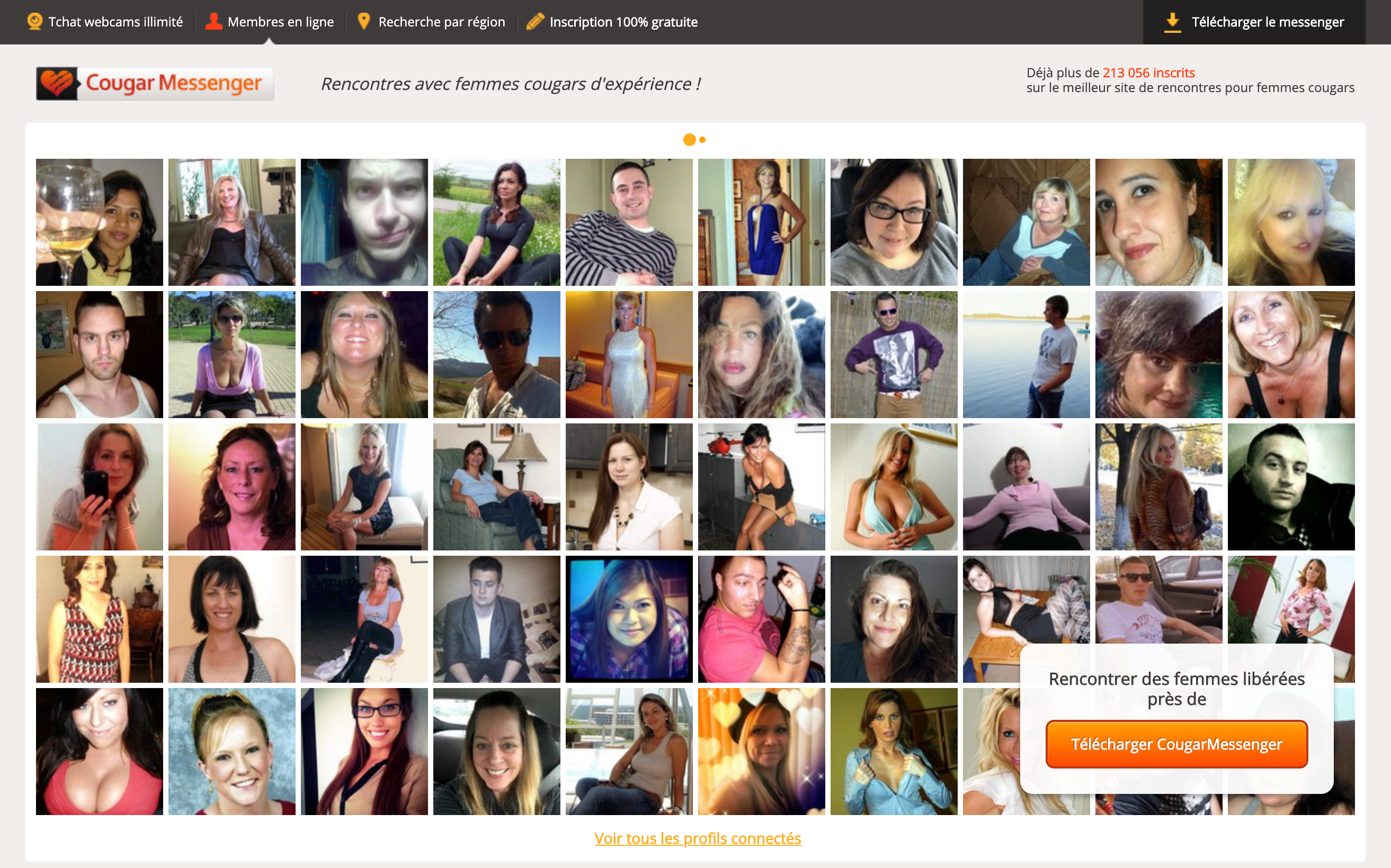 CougarMessenger messenger rencontre sexy