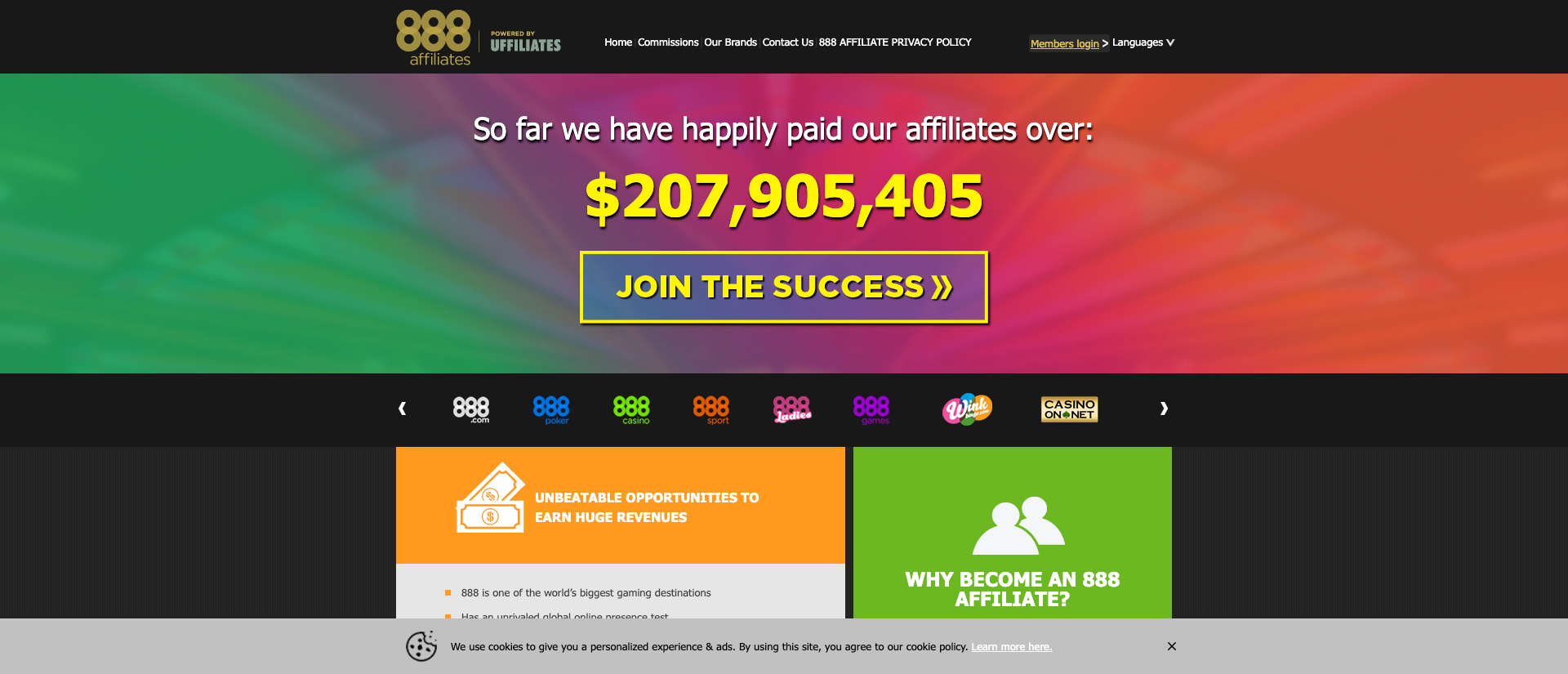 Earn Real Money with the 888 Affiliate Programs 888Affiliates
