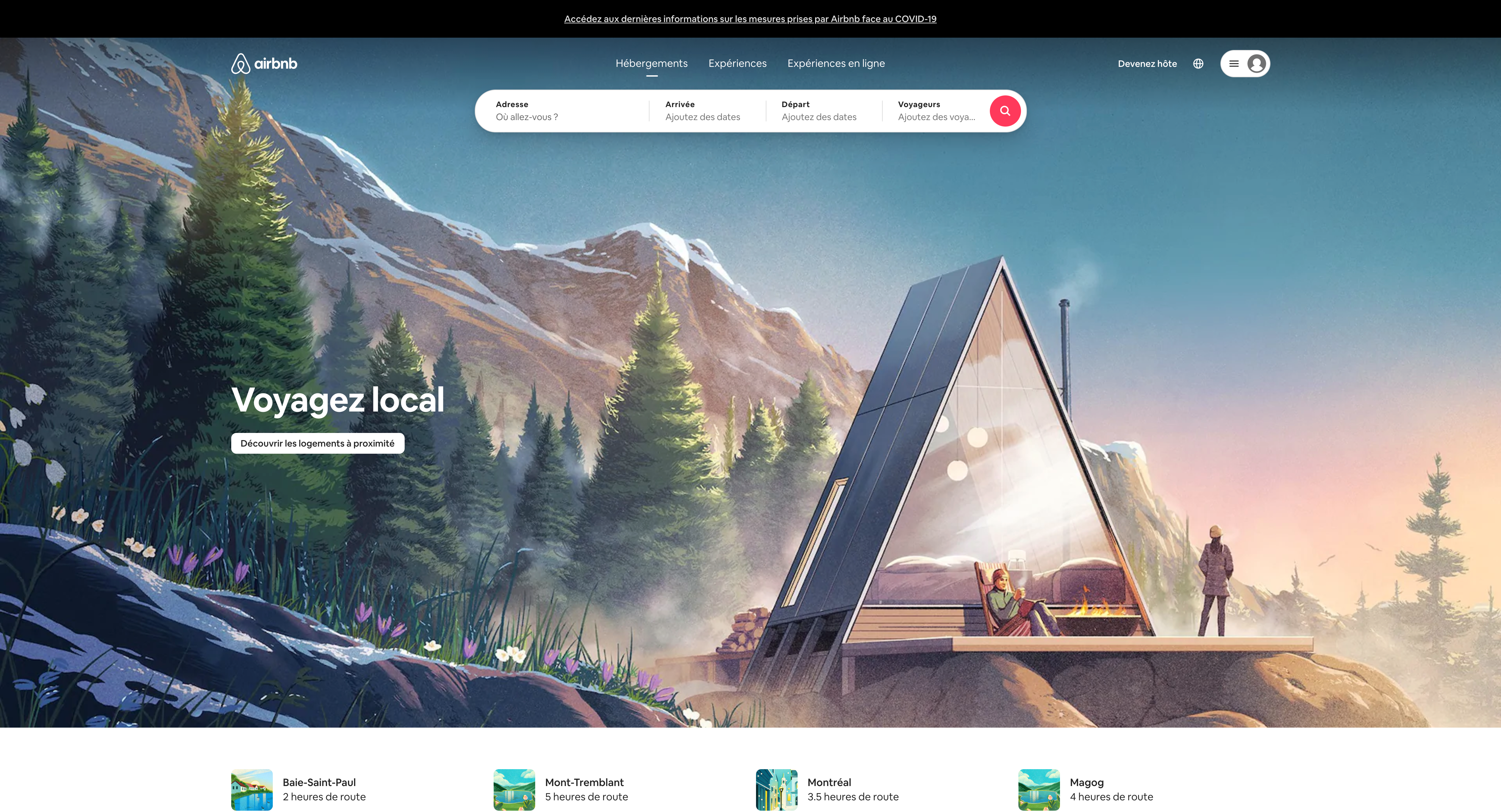 Locations de vacances logements expériences et lieux Airbnb