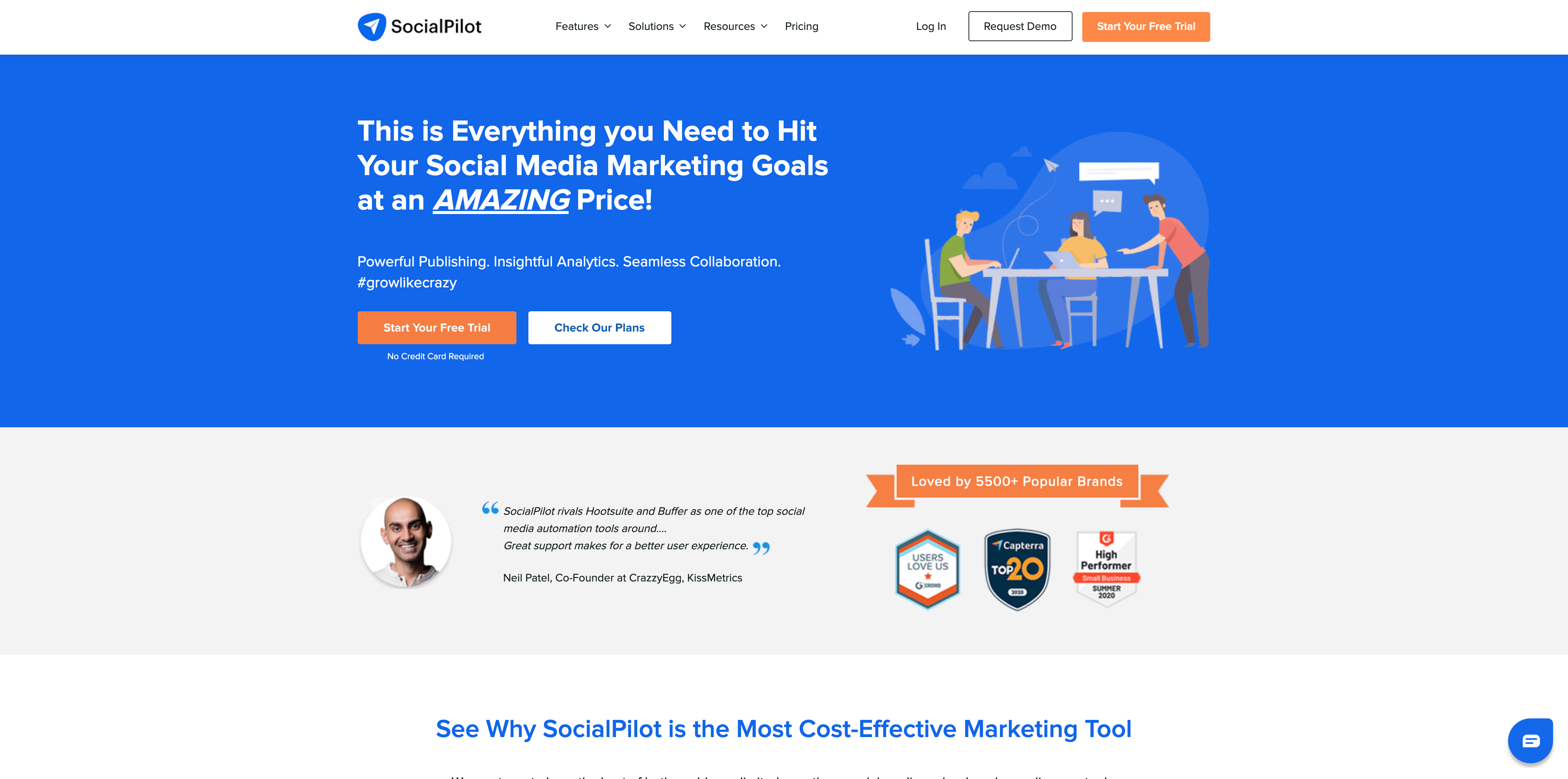 Social Media Scheduling Marketing and Analytics Tool SocialPilot