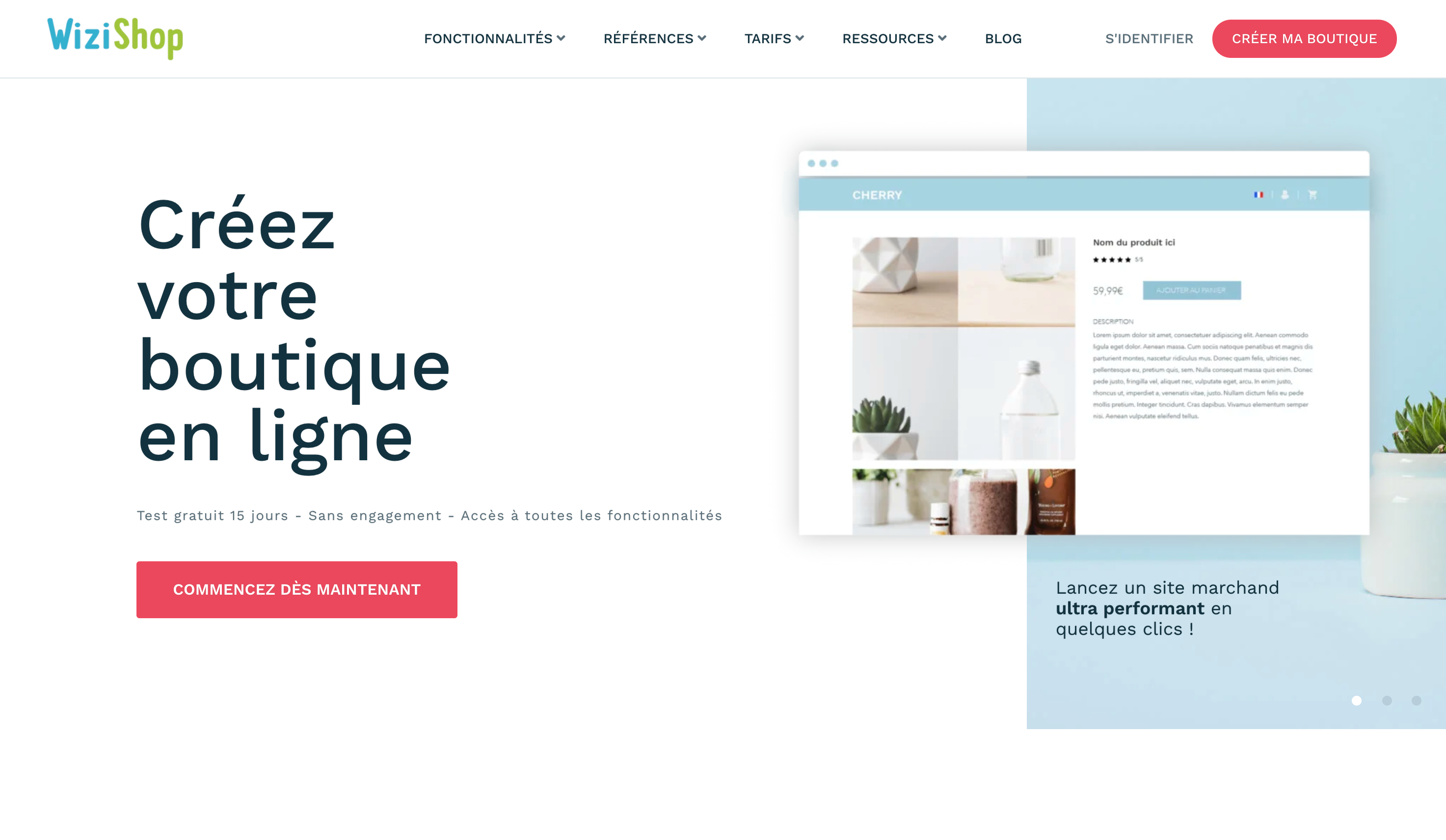 Solution Ecommerce WiziShop Créez votre boutique en ligne