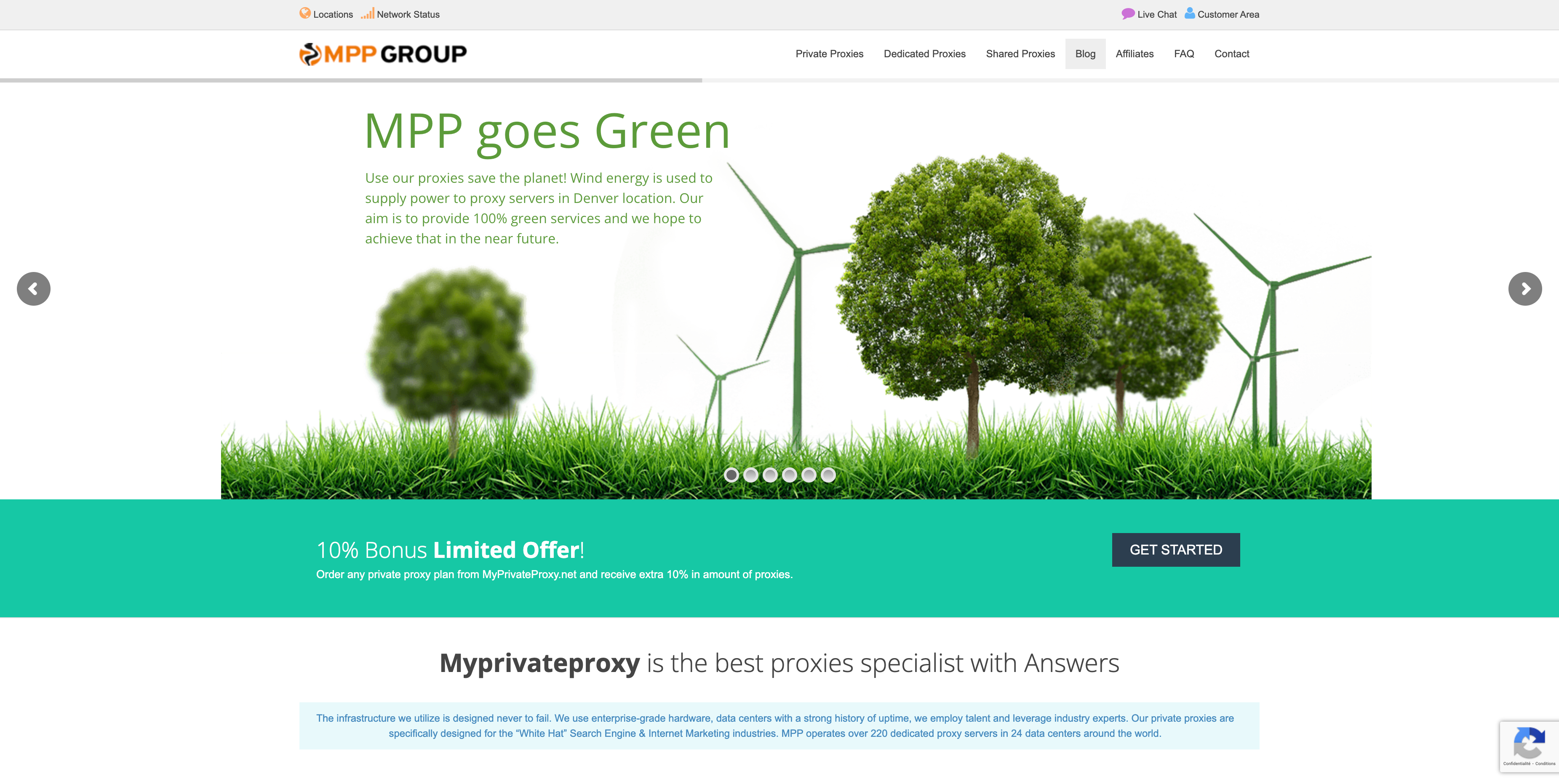 MyPrivateProxy World leading Private Proxies provider