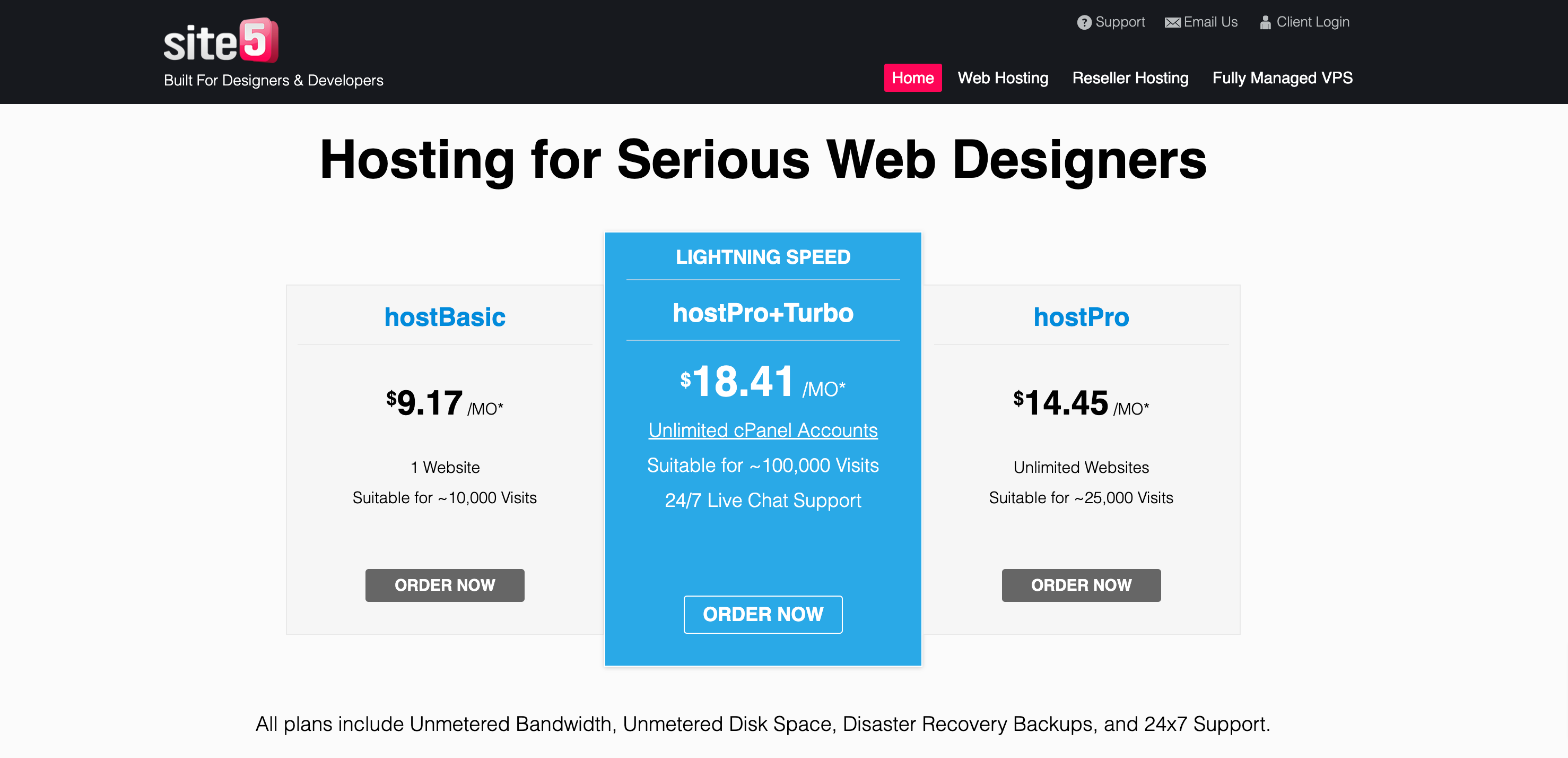 Site5 Web Hosting Hosting for Web Designers Developers