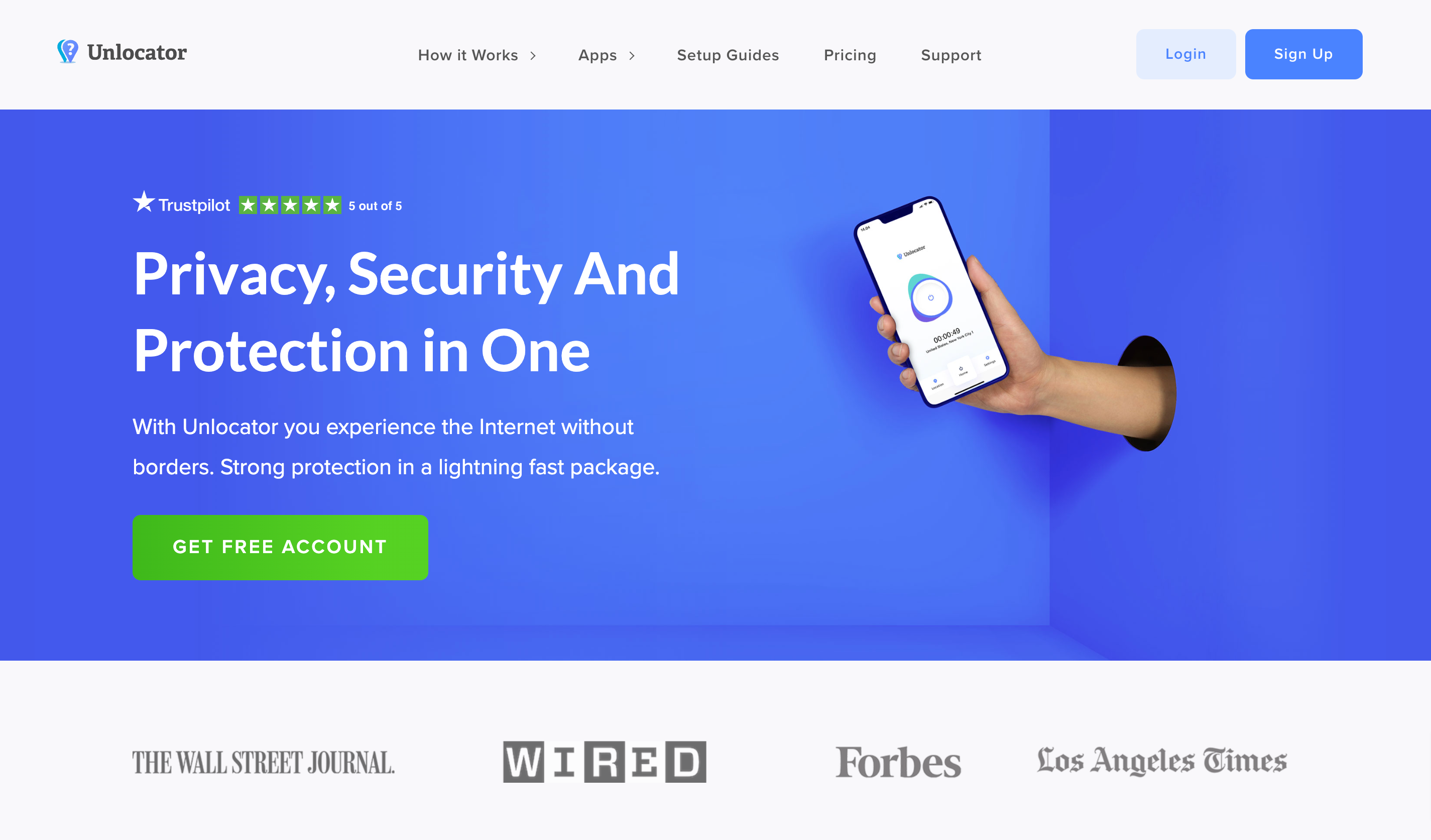 Unlocator VPN Smart DNS Privacy Security and Unblocking in One