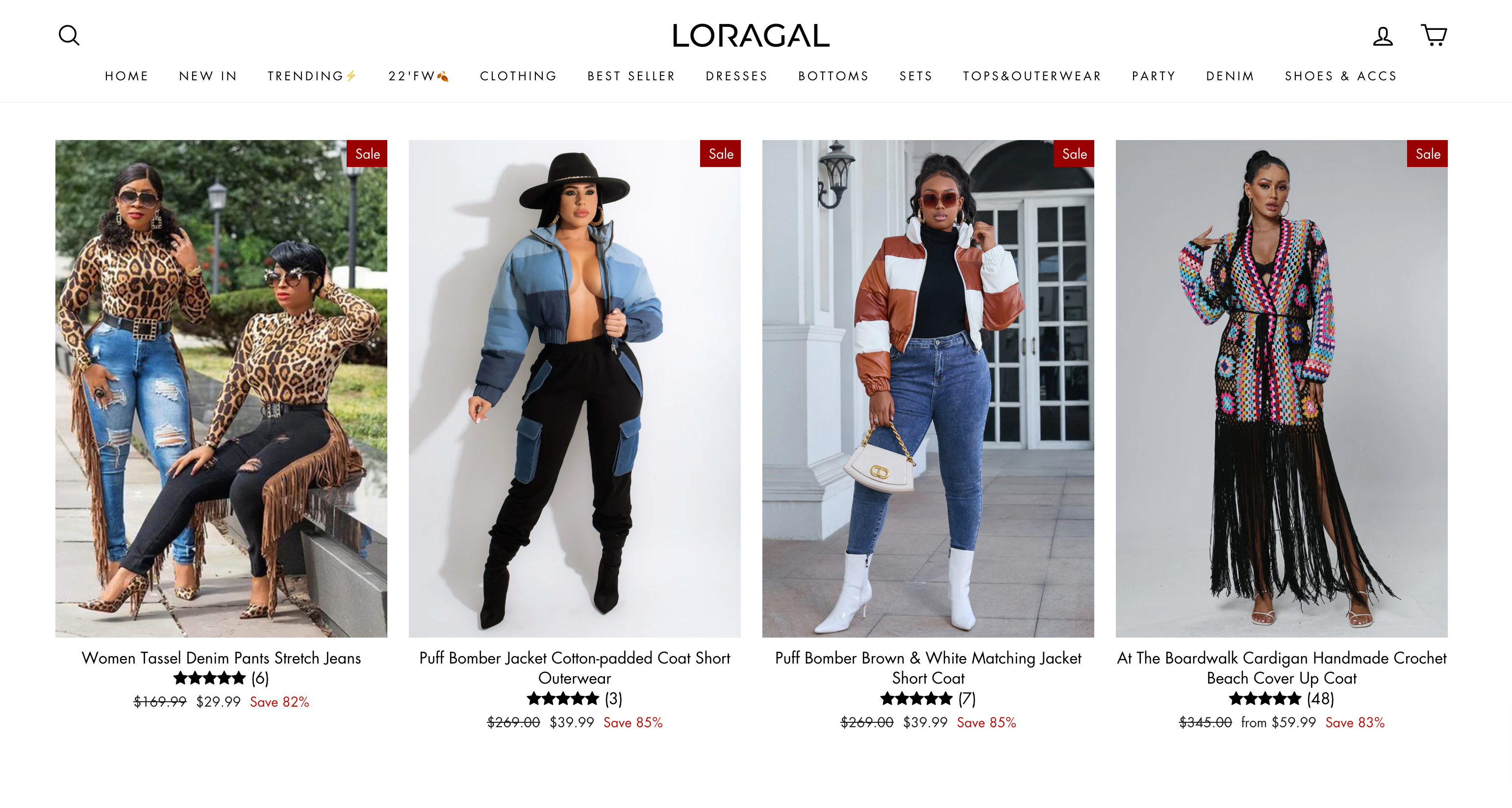 LORAGAL Women s Trendy Clothing Online