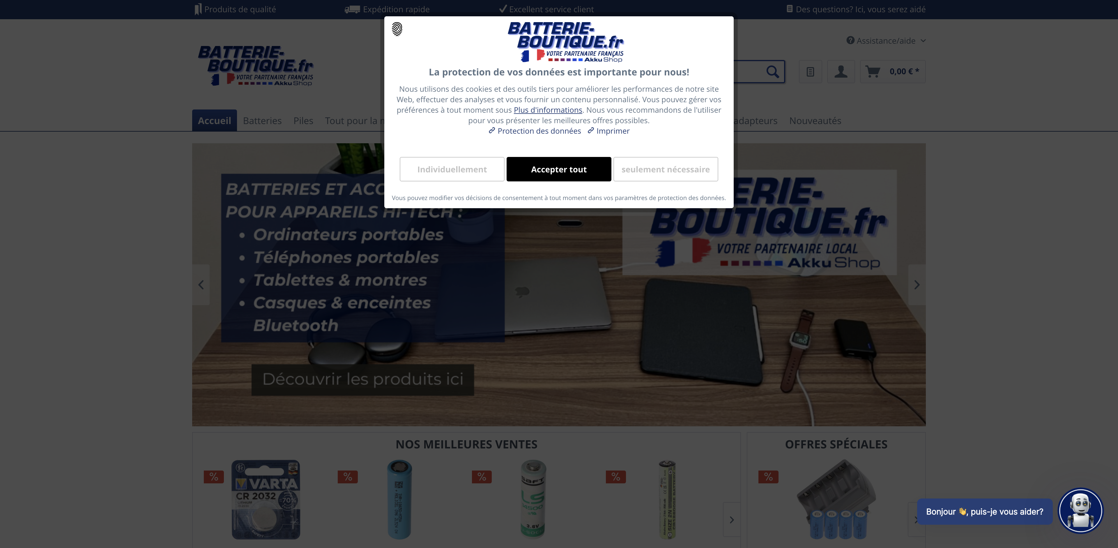 Batterie boutique.fr avis