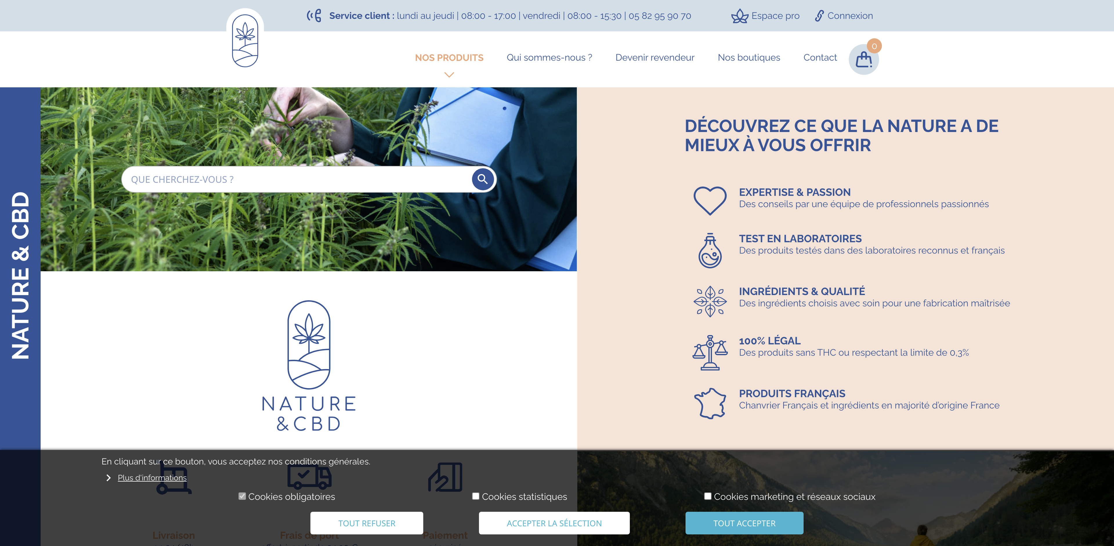 Nature et cbd.com avis