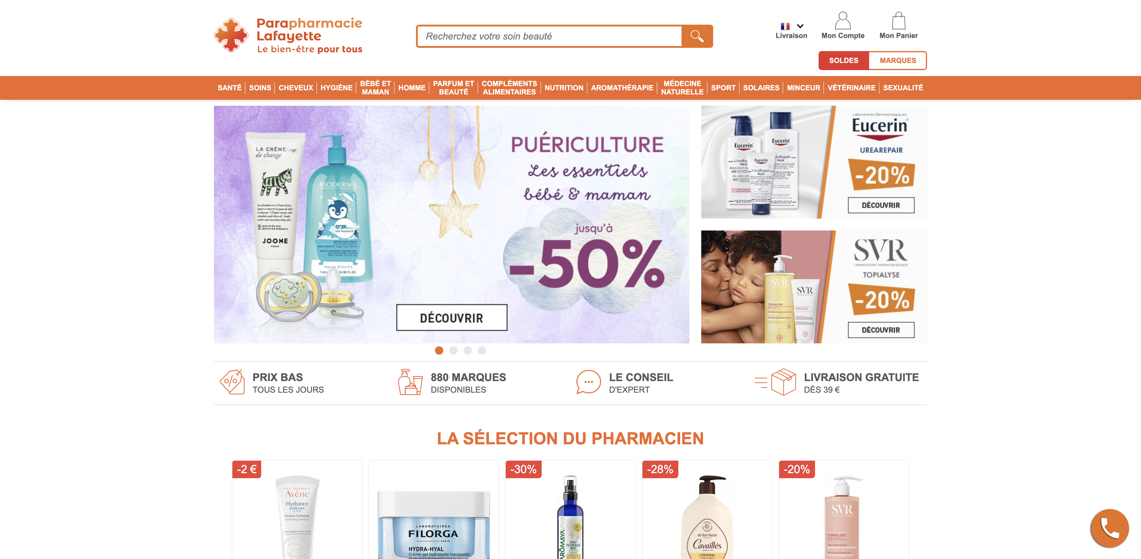 Parapharmacielafayette.com avis