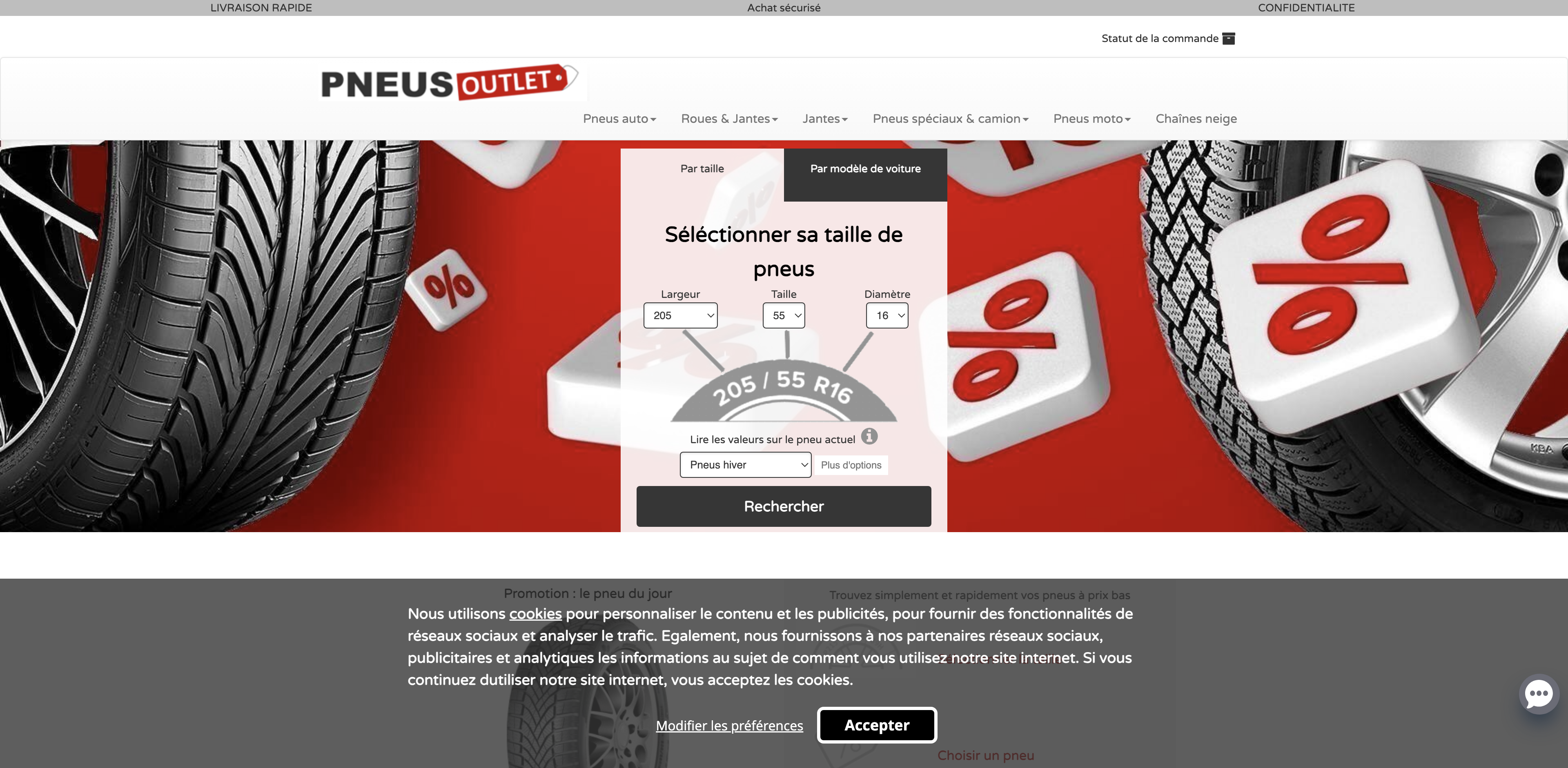 Pneus outlet.fr avis