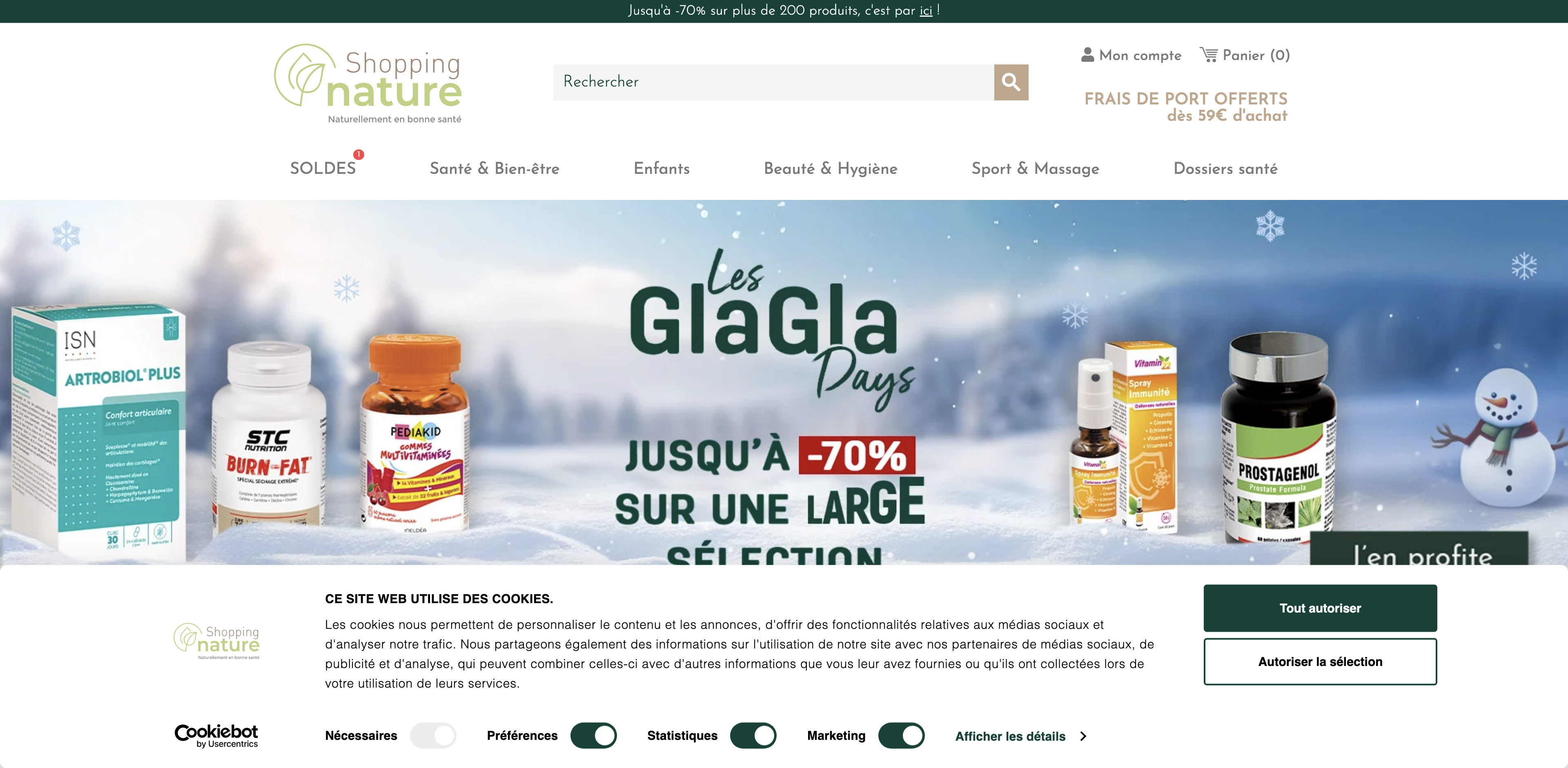 Shoppingnature.com avis